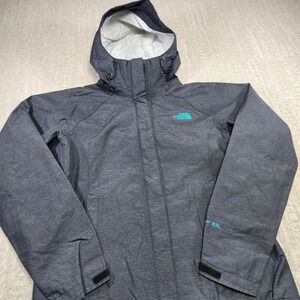 The North Face Venture Jacket‎ Women Small Waterproof Hyvent 2.5L Gray Outdoor